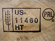 BTL's ISPM 15 Heat Stamp